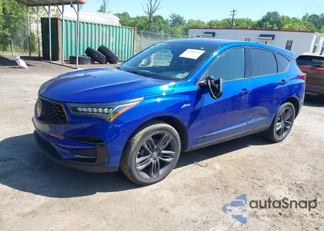 2019 Acura Rdx A-Spec Package из США, поврежденный, VIN 5J8TC2H63KL015202